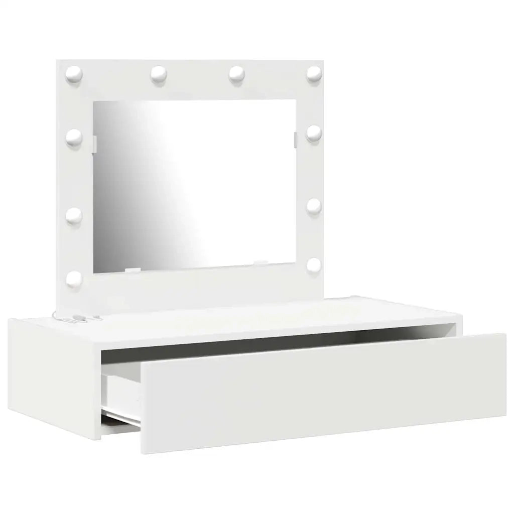 Toeletta | Tavolo da Trucco Bianco 83 x 40 x 70 cm Legno multistrato