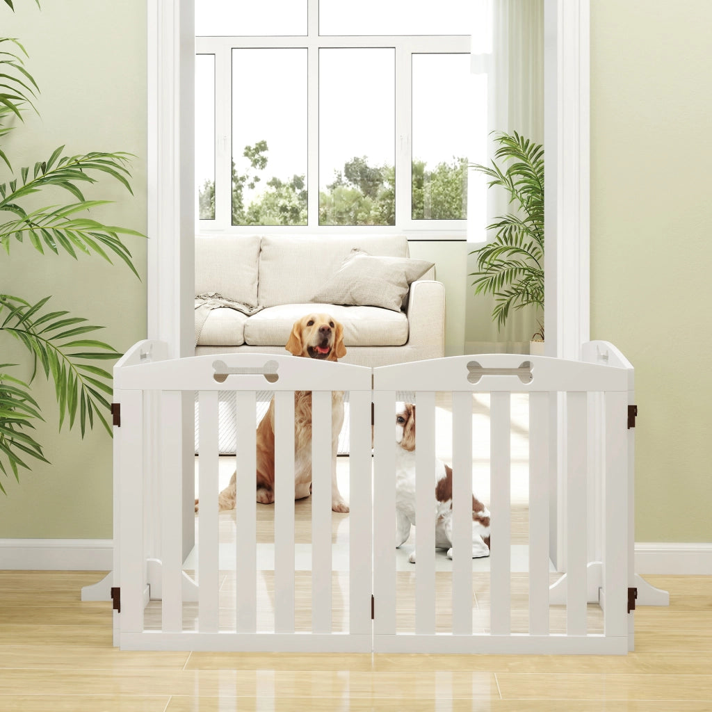 Barriera di Sicurezza per Cani ¨C Minimal ¨C Bianco 207.5 cm