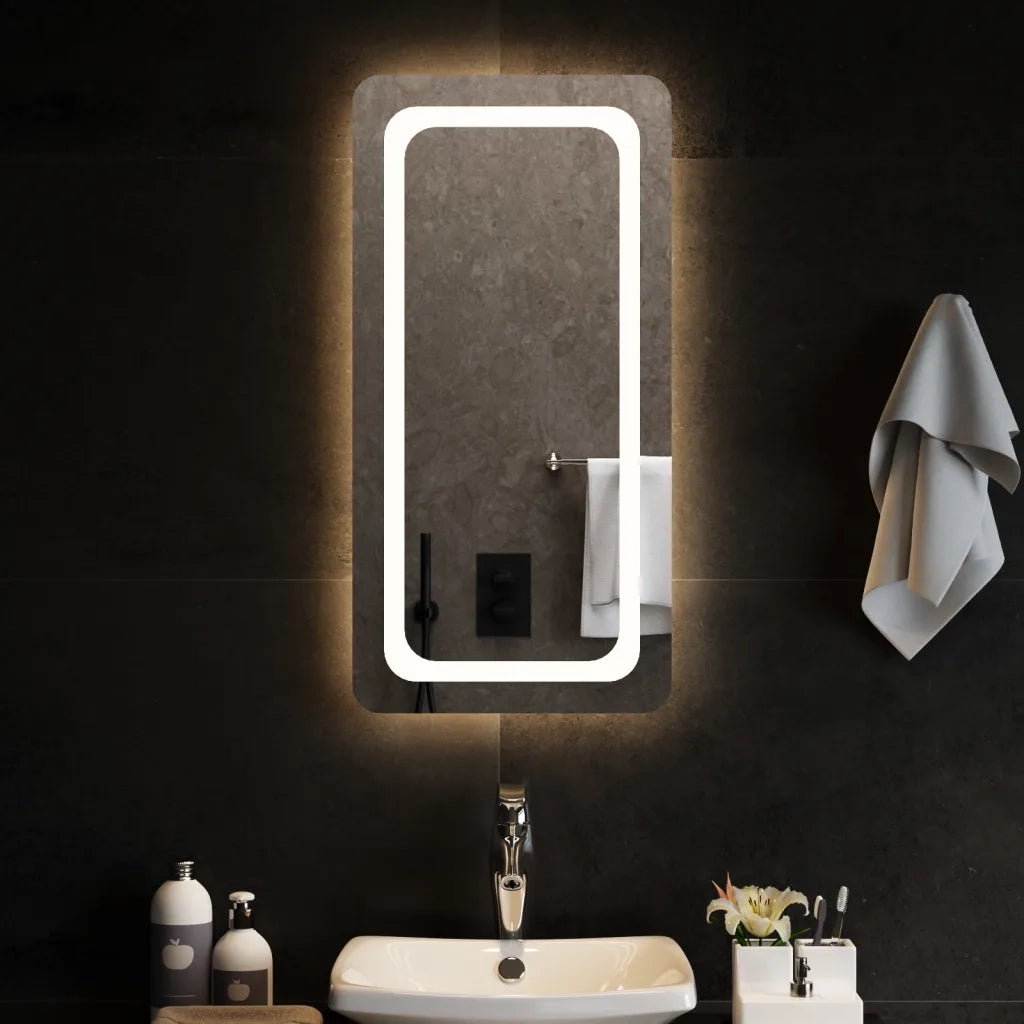 Specchio da Bagno con Luci LED 40x80cm 3154094