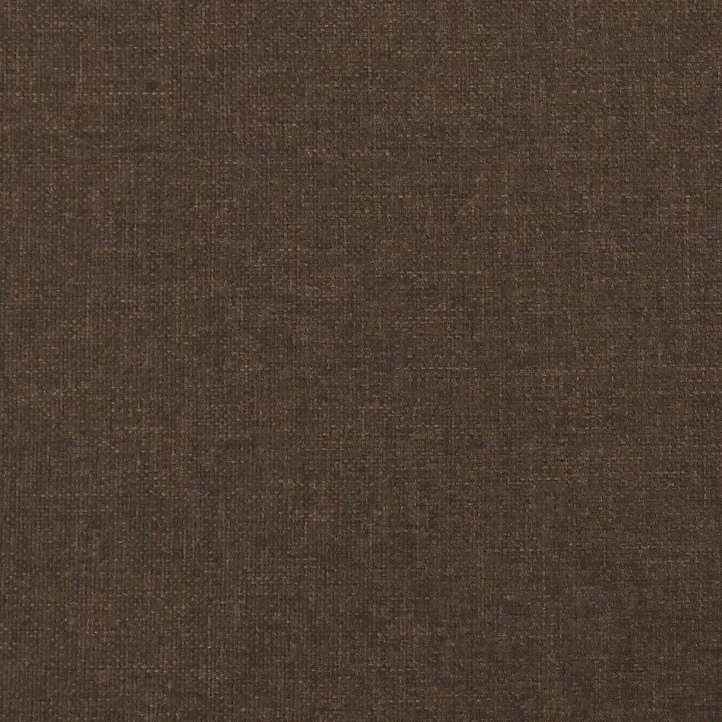 Giroletto senza Materasso Marrone Scuro 160x200 cm Tessuto 347426