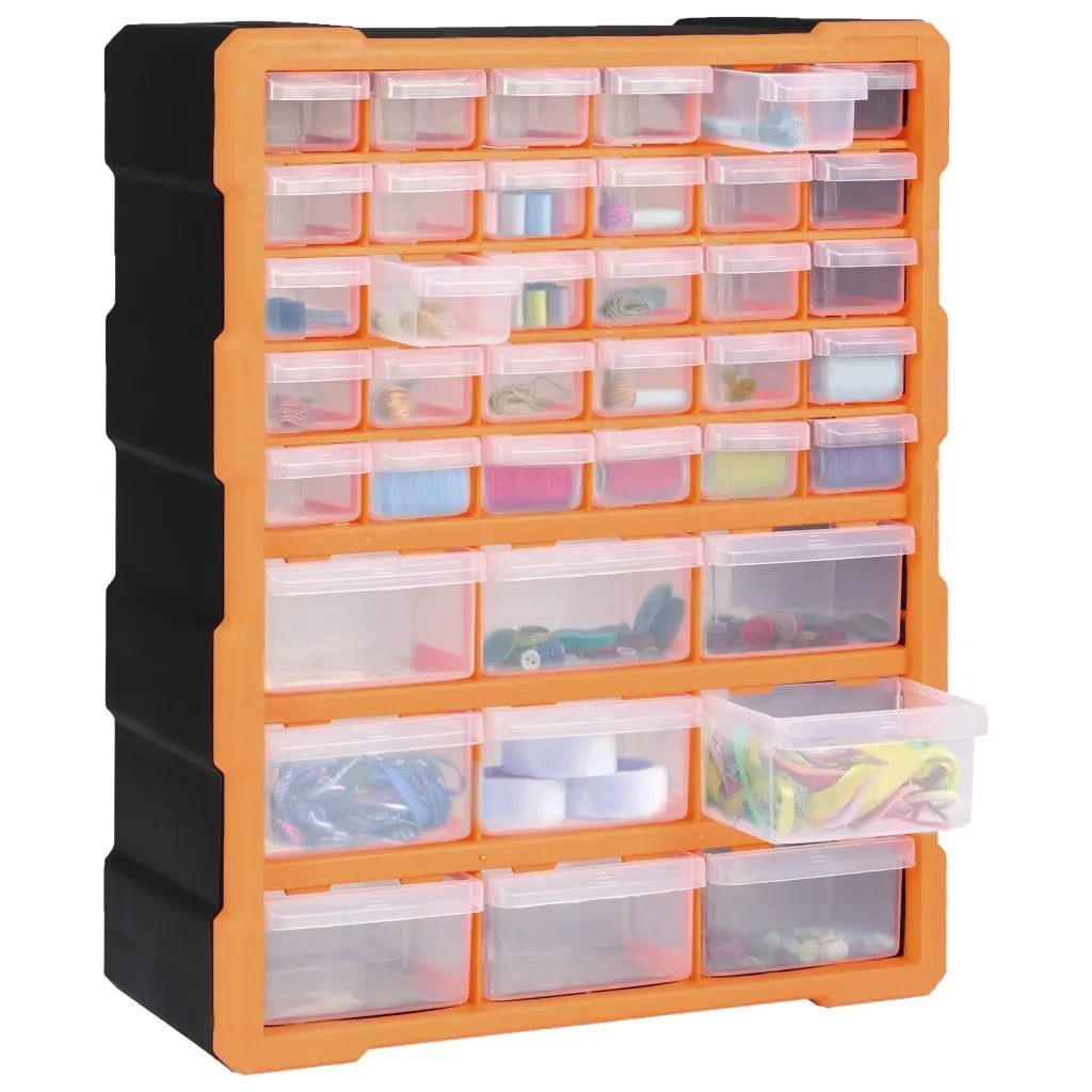 Mobile Contenitore con 39 Cassetti 38x16x47 cm 147585