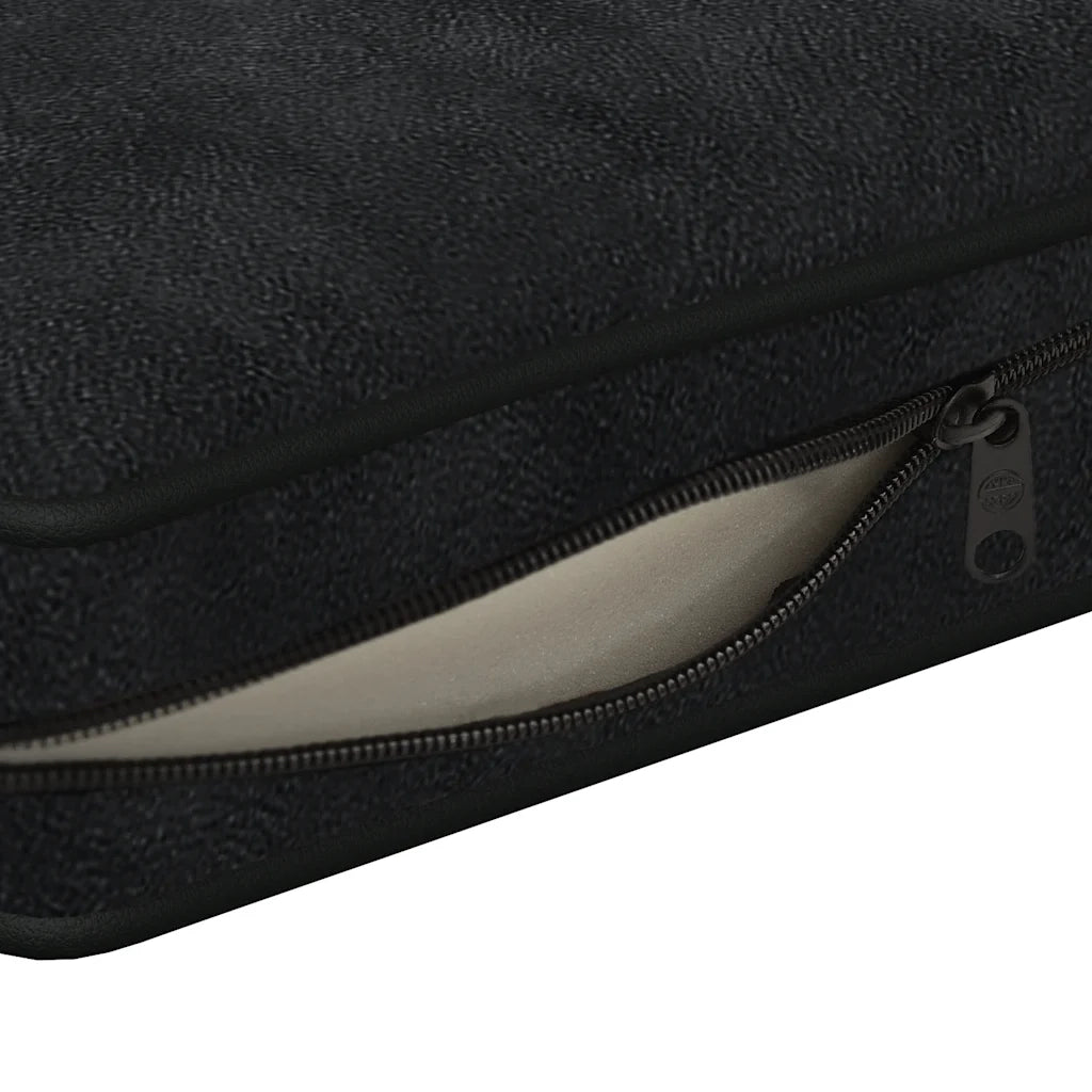 Divano per Cani Nero 72x45x30 cm in Peluche 171038