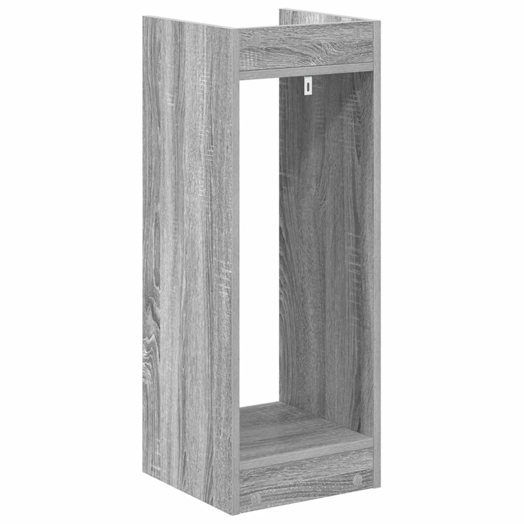 Supporto per piante Sonoma grigio 30 x 30 x 80 cm 899588