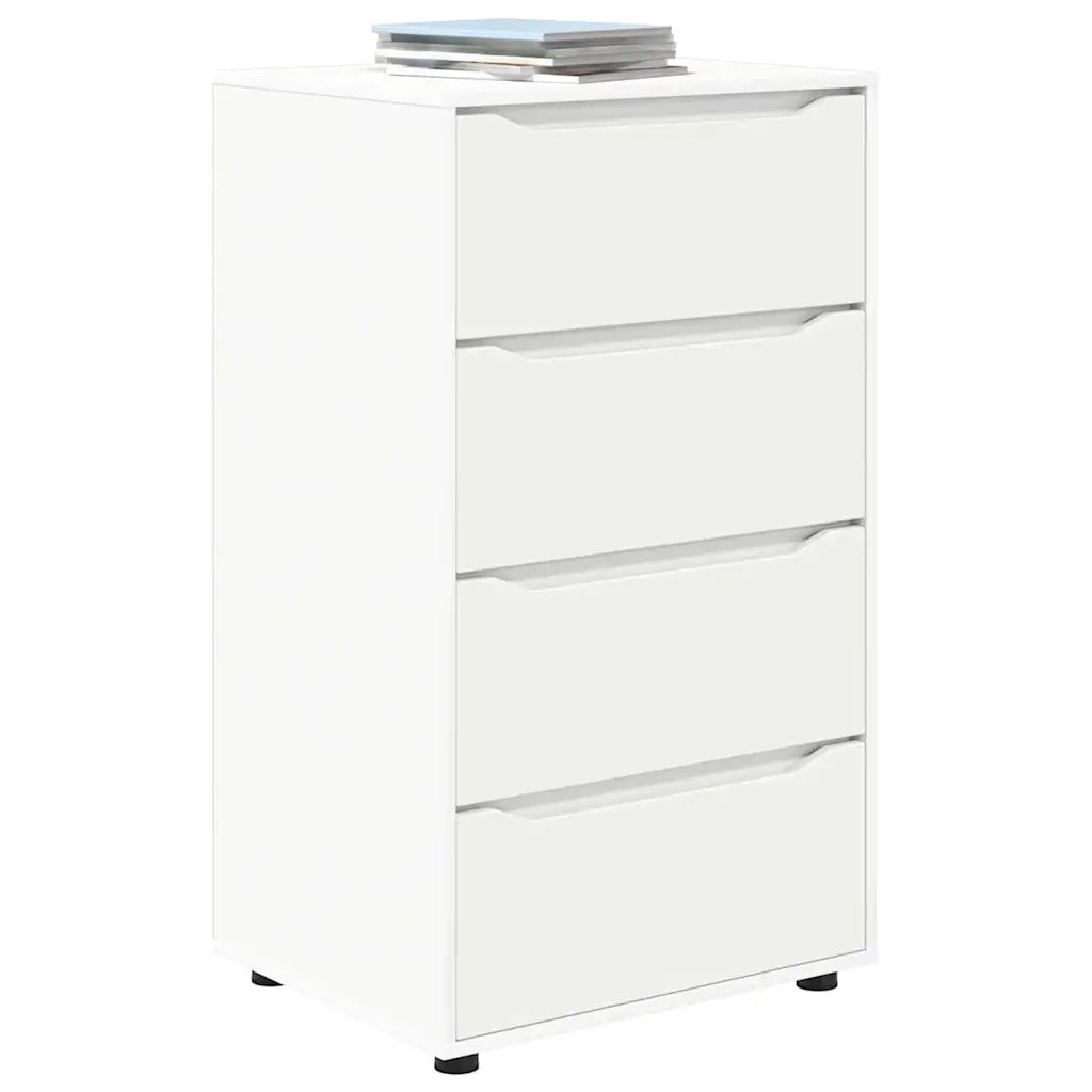 Armadi di Stoccaggio 2 pcs Bianco 60 x 48 x 105 cm