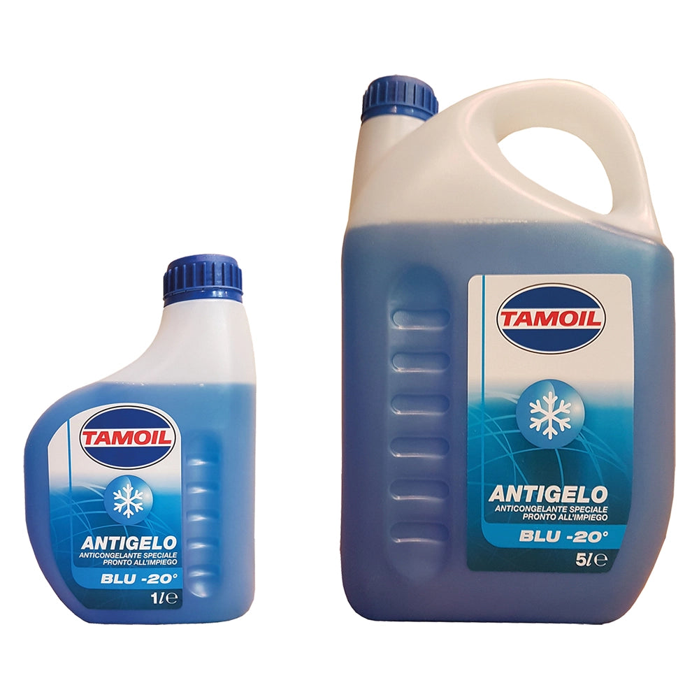 LIQUIDO ANTIGELO -20  ° 'TAMOIL' lt. 1 - rosso- 12 pezzi  - TAMOIL