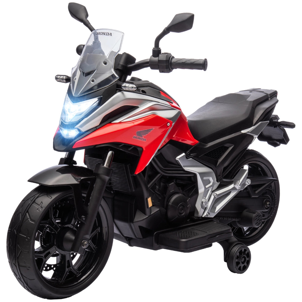 Motorino Elettrico per Bambini ¨C Minimal ¨C Rosso, con Luce e Musica