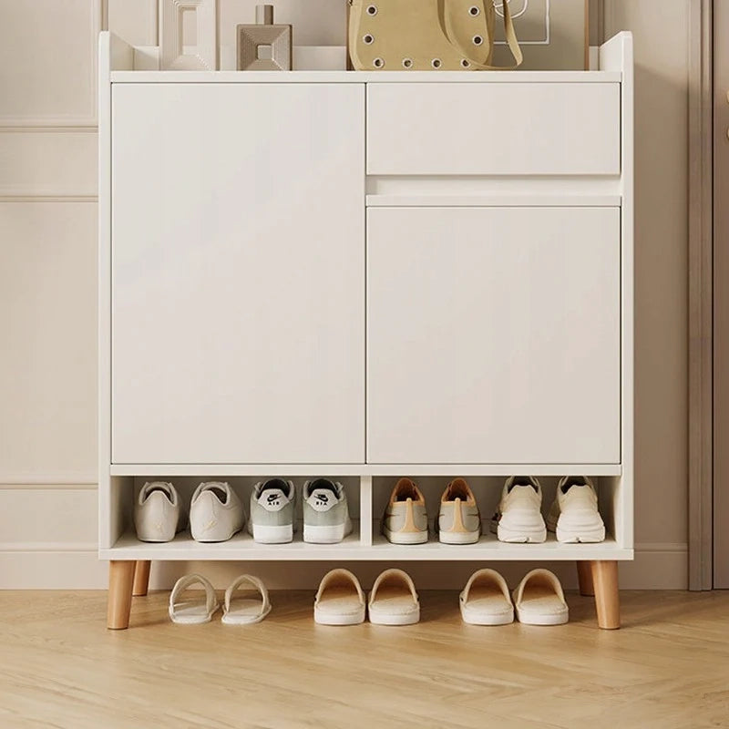 Scarpiera Bianca 90x60x32 cm Ideale per Ingresso