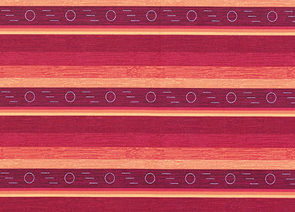 Copritutto Disegno Colorado - 260x280 - Rosso