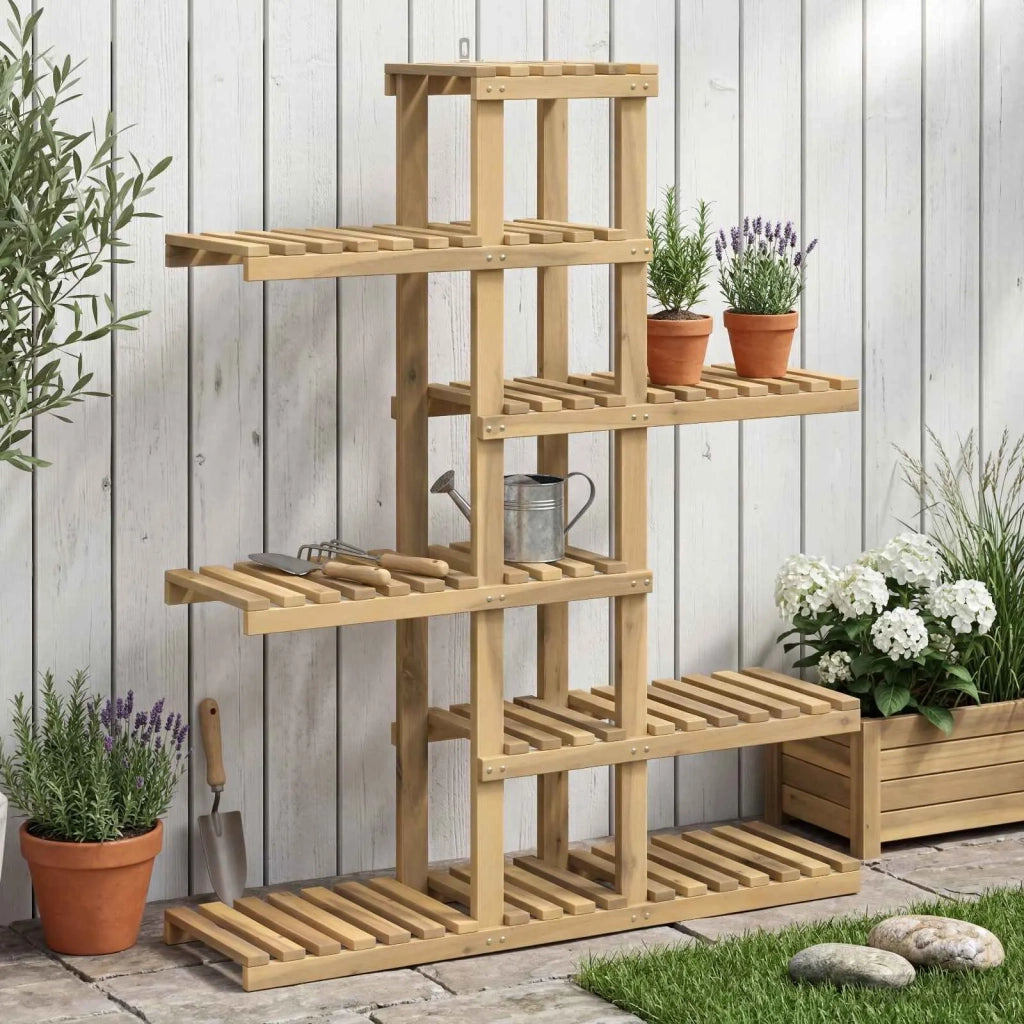 Supporto per piante Bianco 93 x 25 x 114,5 cm 903099
