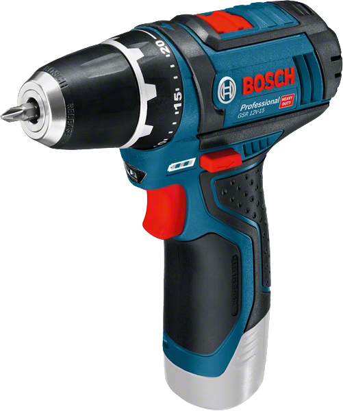 Avvitatore Bosch 12V 15nm con mandrino autoserrante 10mm solo corpo GSR 12V-15
