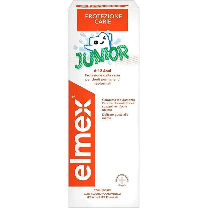 ELMEX COLLUTORIO JUNIOR 6-12 ANNI IN FORMATO DA 400 ML
