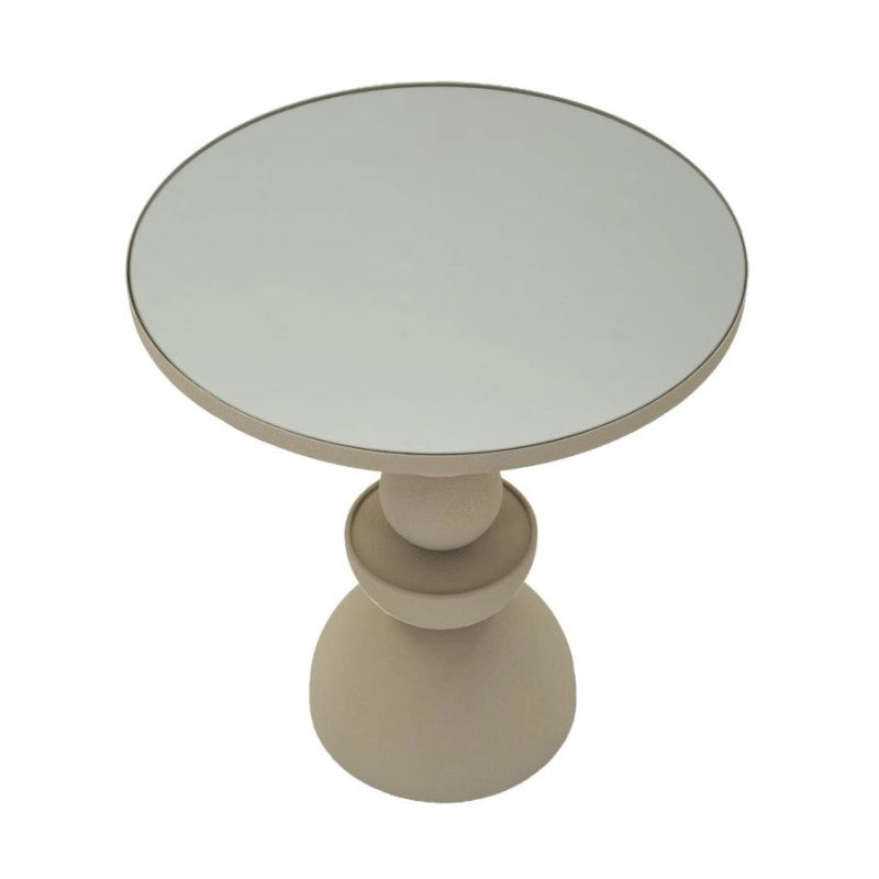 Tavolinetto Dune Con Specchio cm ø 45x49,5