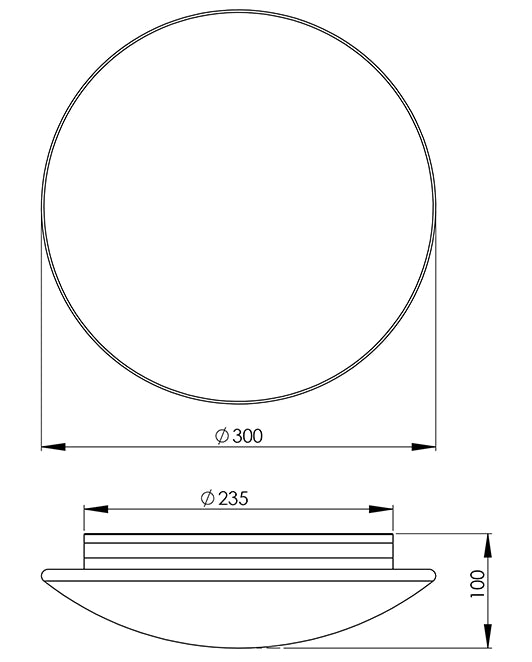 Pandora Plafoniera Moderna in Metallo e Vetro Soffiato, E27 60W, Sensore di Movimento Integrato, Diametro 30cm, Colore Bianco, Codice 3222-61-102