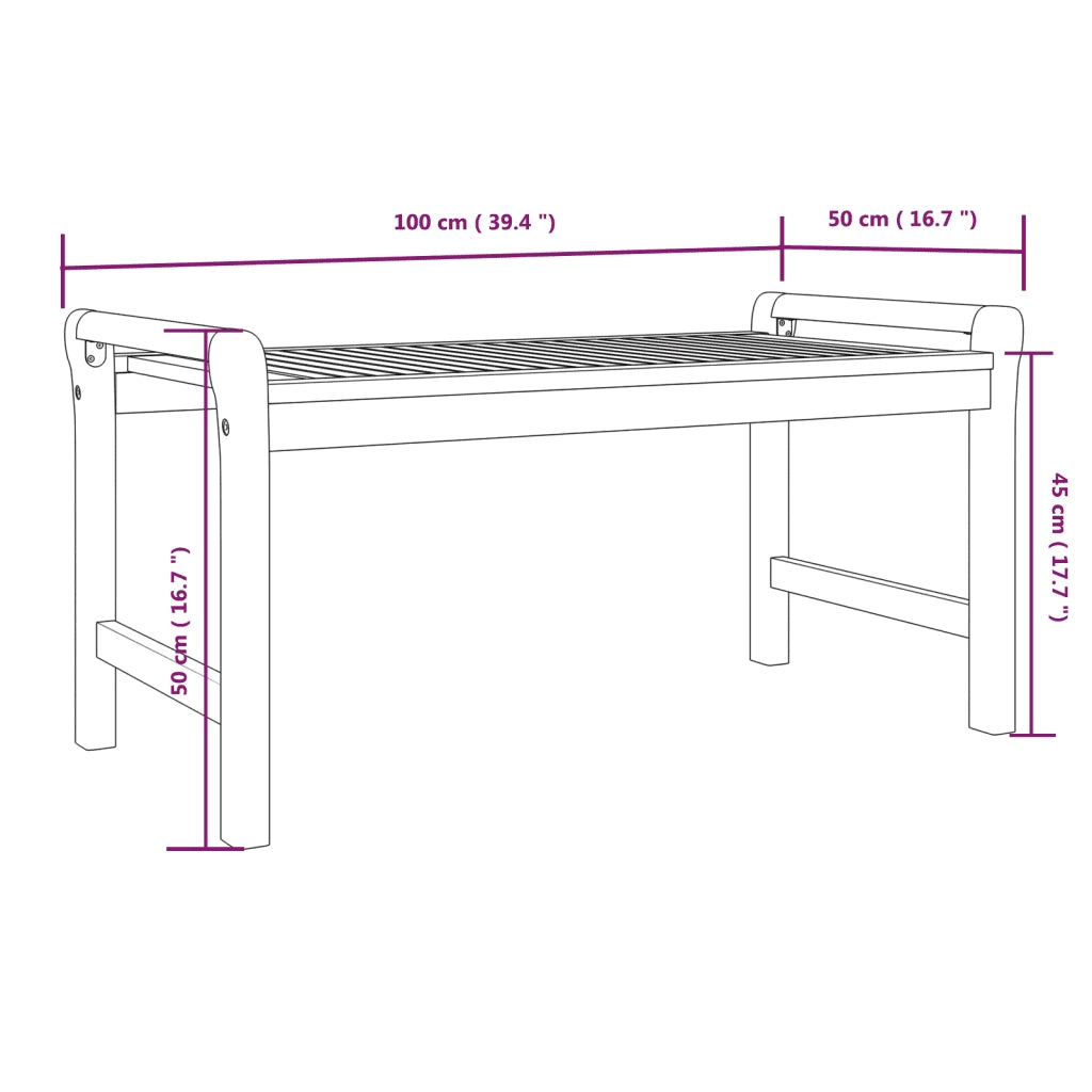Set Salotto da Giardino 5 pz con Cuscini Legno Massello Acacia 3058097