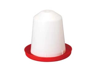 ABBEVERATOIO A SIFONE IN PLASTICA PER PULCINI- - lt.3 ø cm.25x13h. - 10 pezzi
