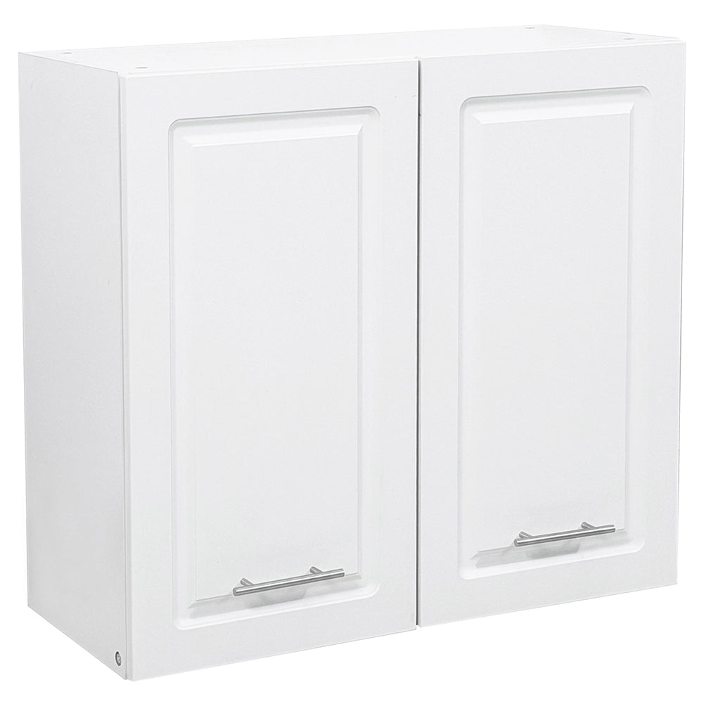 Pensile da Cucina Scolapiatti Sistema Raccogli Gocce Mobile Boiserie Bianco