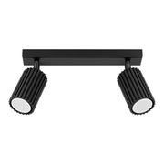 Lampada da soffitto KARBON 2 nero