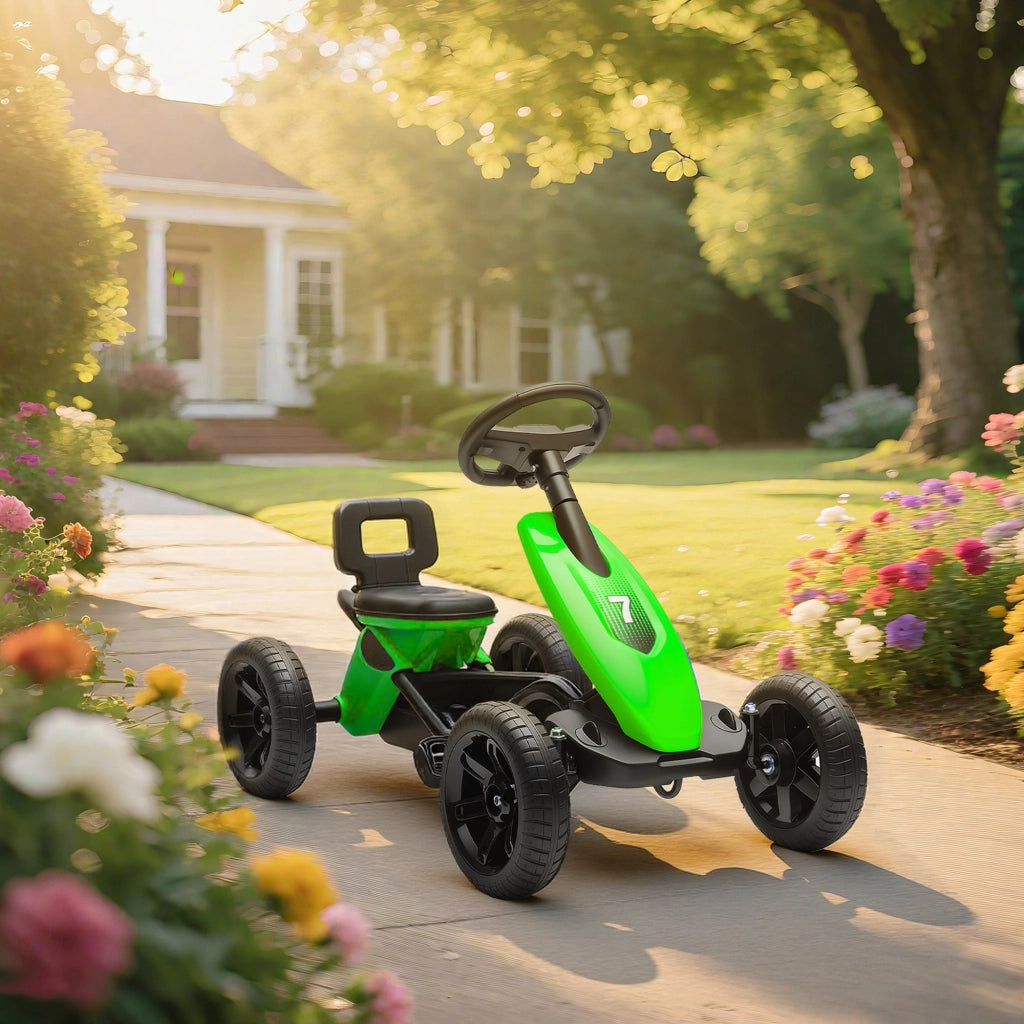 Kart a pedali per bambini ¨C zephmum ¨C verde