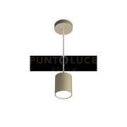 SHAPE SOSPENSIONE TUBO H.10 1 LUCE SABBIA 1143-S10-SA