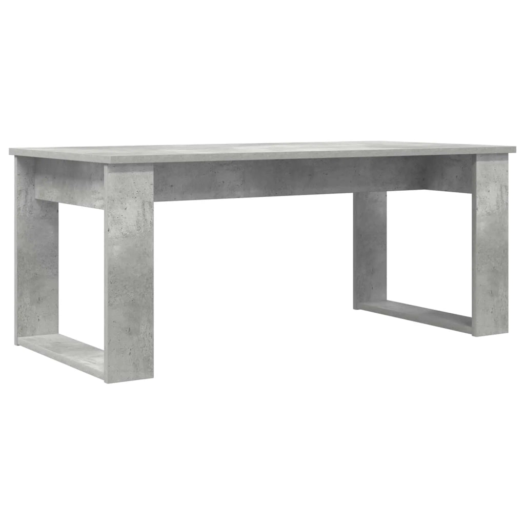 Set di Tavolini da Caffè 2 pcs Grigio cemento Legno multistrato 8000135