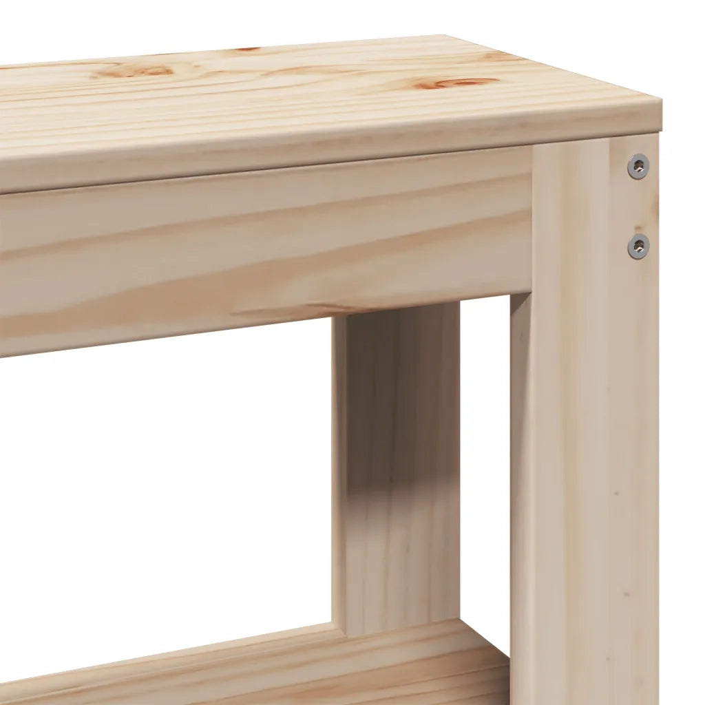 Letto matrimoniale | Letto per adulti | Letto senza Materasso 120x200 cm in Legno Massello di Pino