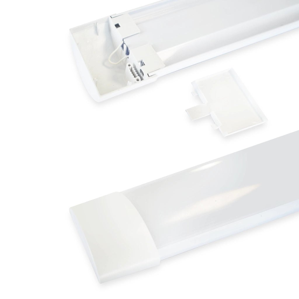 Plafoniera lineare LED 27W 90cm 4000K bianca IP20