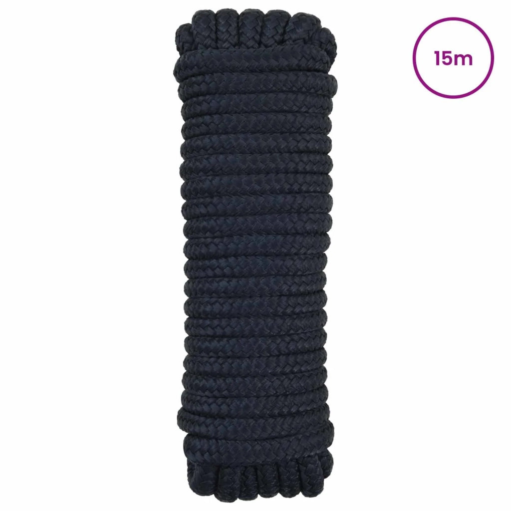Corda da Barca 15 m 1 Blu Reale Poliestere 42029792