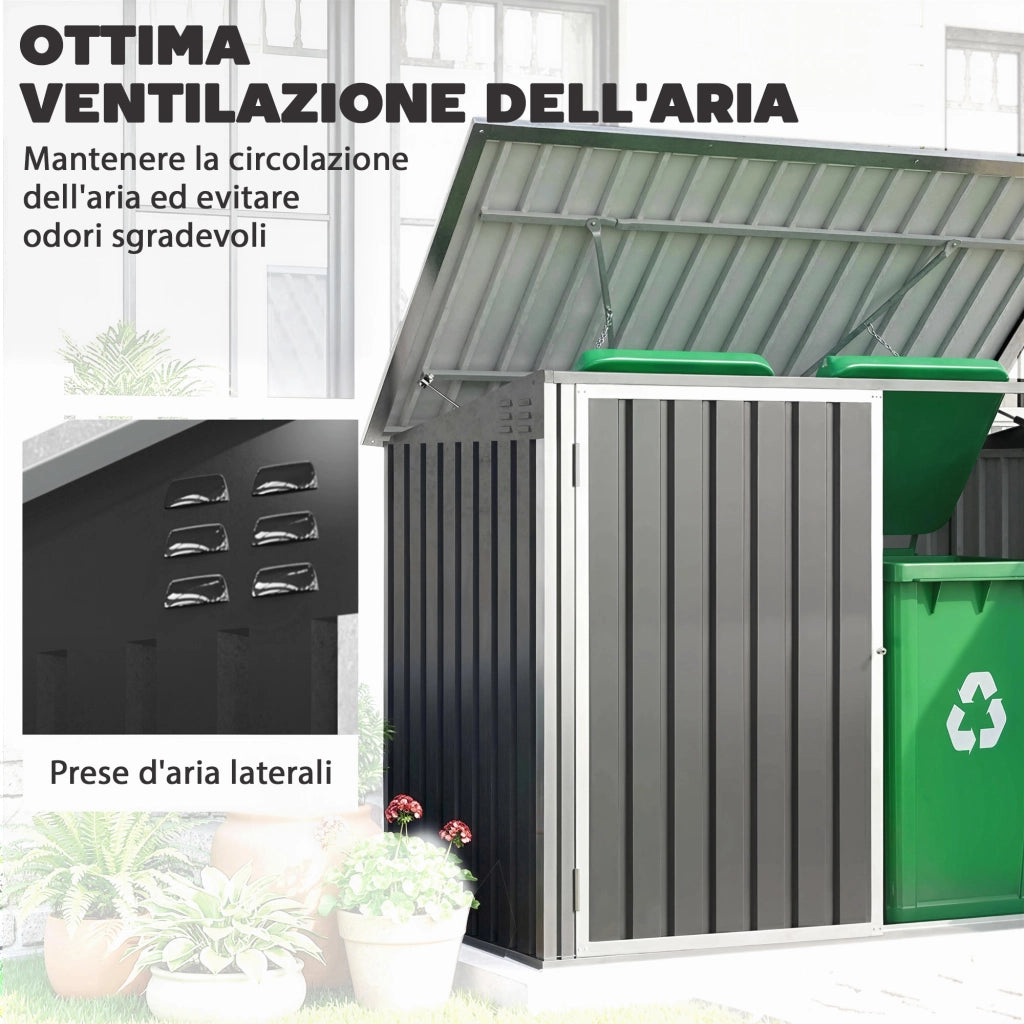 Capanno Giardino ¨C Minimal ¨C Grigio Scuro