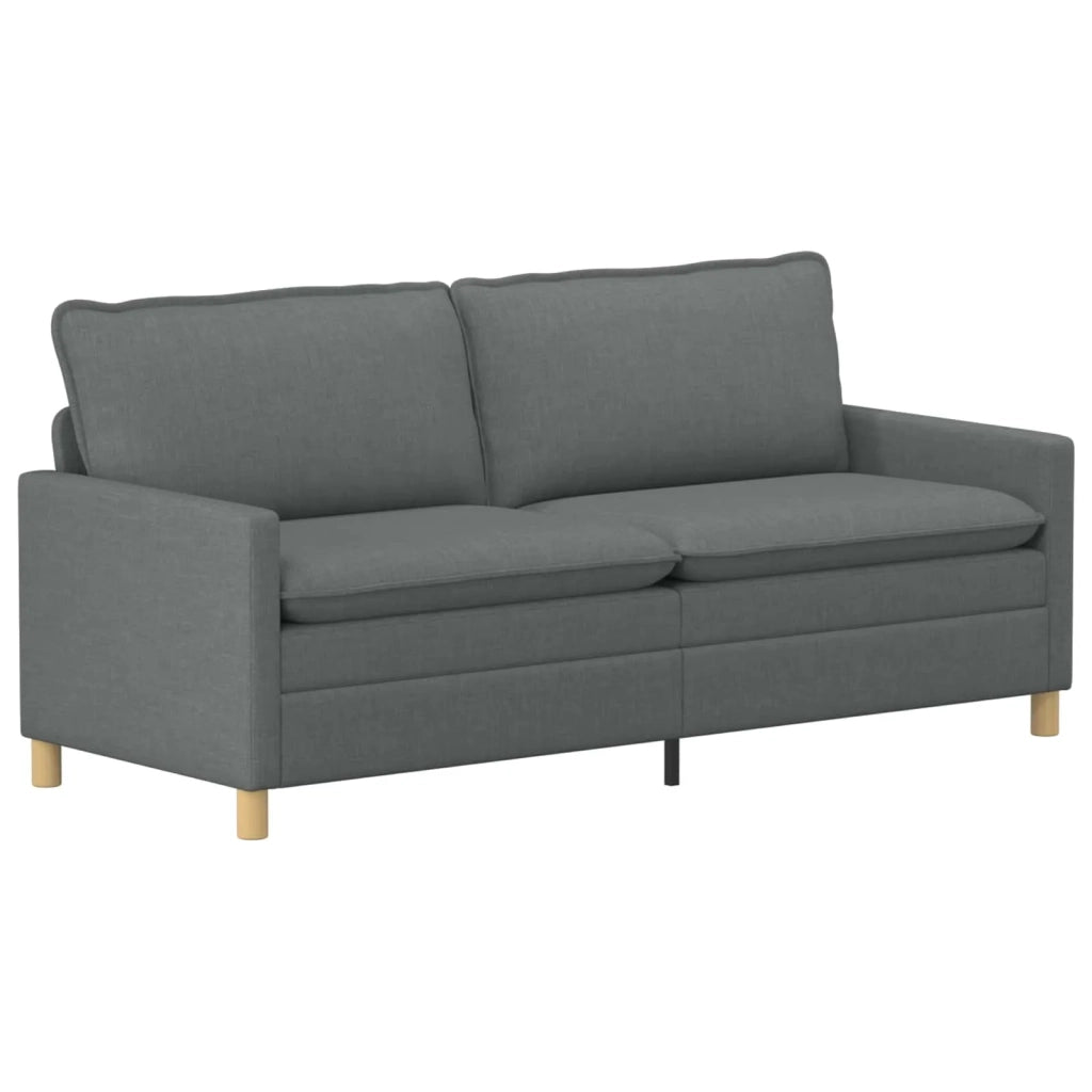 Set di divani 2 pz Grigio Scuro Tessuto 3417138