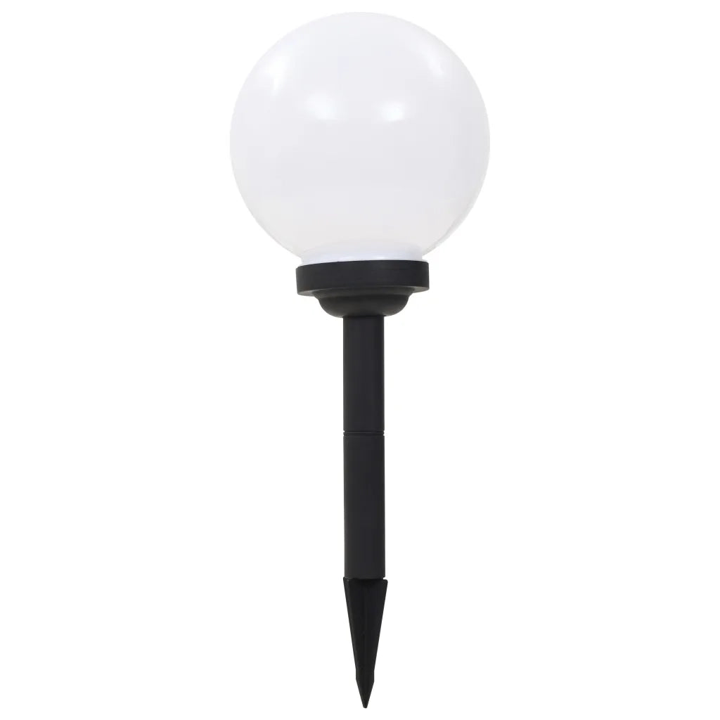 Lampade Solari da Esterni Sferiche 3 pz LED RGB 20 cm 44458