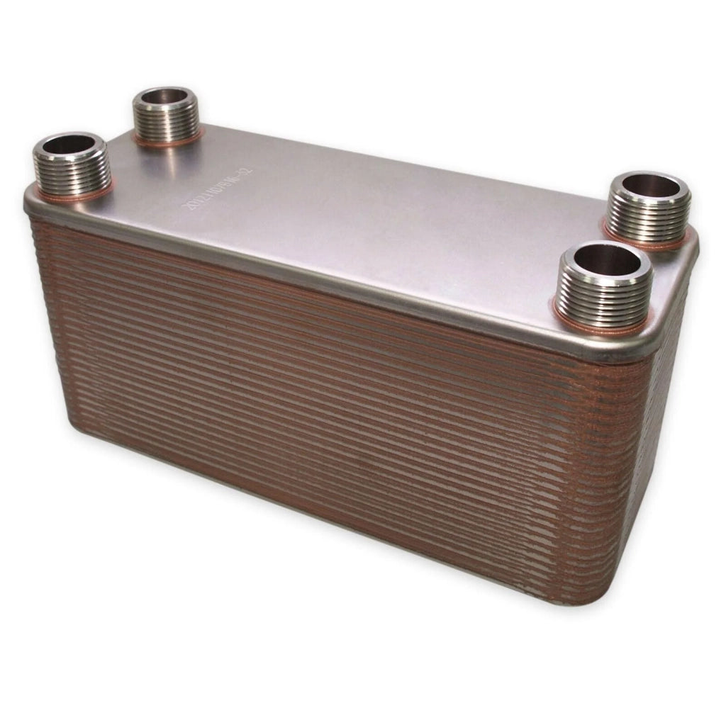 Scambiatore di calore termico in acciaio inox 50 piastre max 285 kW acqua solare 16_0000840