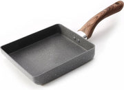 Padella universale per tamagoyaki - 18x15 cm padella antiaderente per omelette giapponese - Sicura per lavastoviglie/induzione - Utilizzabile anche come piccola padella per tamago e piatti di uova.