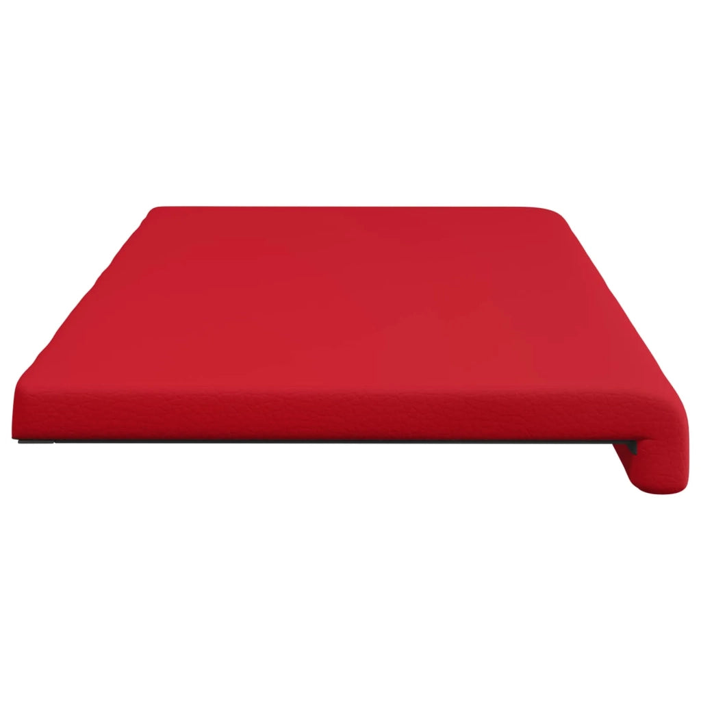 Cuscino per panchina Similpelle Rosso Profondità 35 cm 42043346