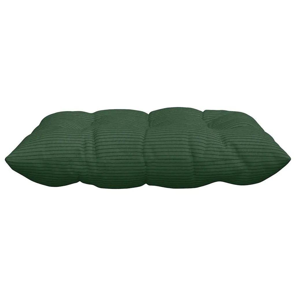 Cuscini per Seduta 4 pcs Verde Scuro 40 x 40 x 6 cm 42015186