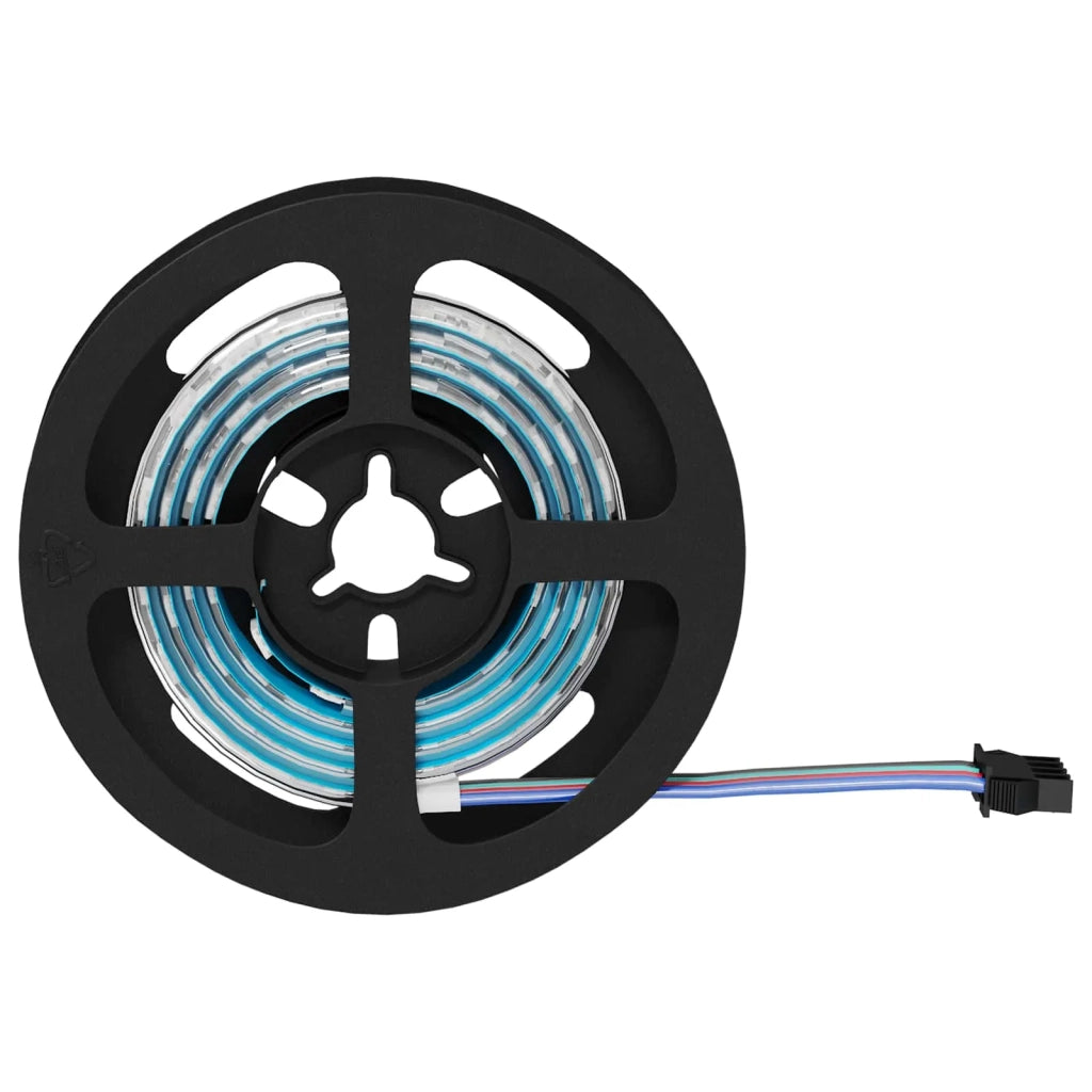 Striscia LED 2 pcs Nero e trasparente 750 mm Rame e plastica 3429114