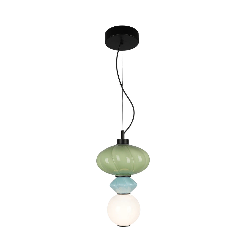 Lampada a sospensione LED Ascoli Milagro 8W 3000K multicolore