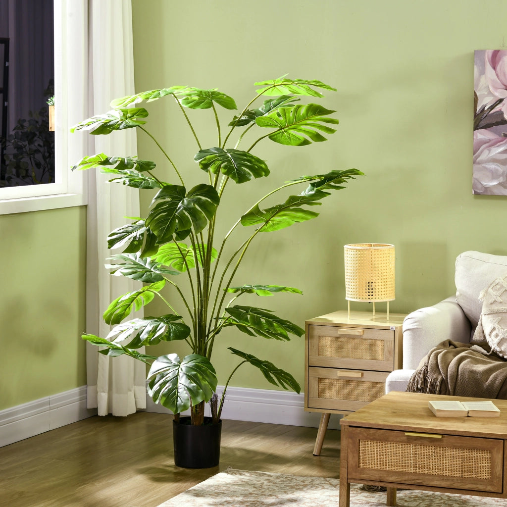 Pianta Artificiale 180 cm ¨C Xylo ¨C con Vaso e Muschio, Verde Realistico