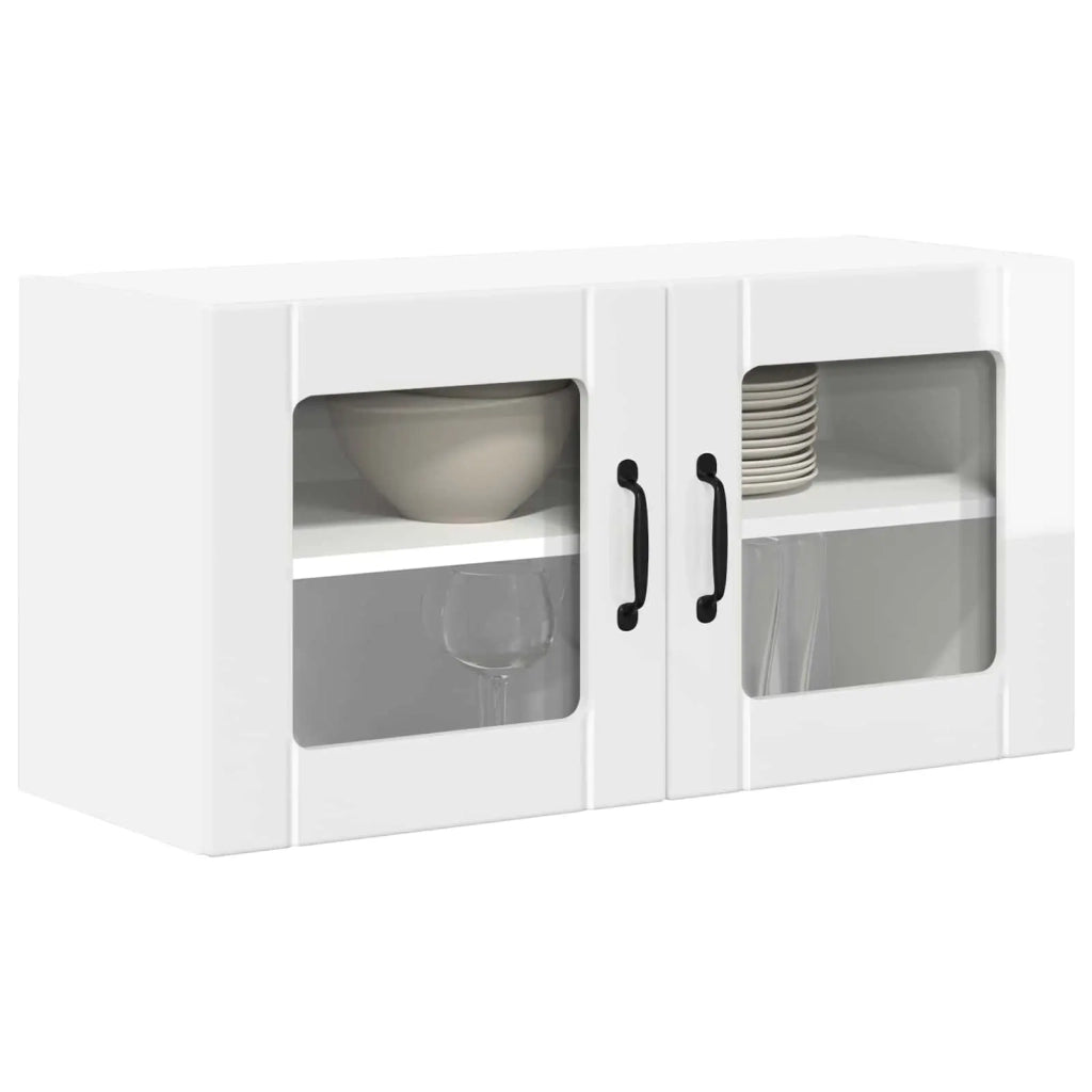 Mobile da cucina-Armadio da cucina Bianco Lucido 80 x 31 x 40 cm 403580