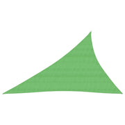 Vela ombreggiante 160 g/m² verde chiaro 3 x 4 x 5 m HDPE 02_0009383