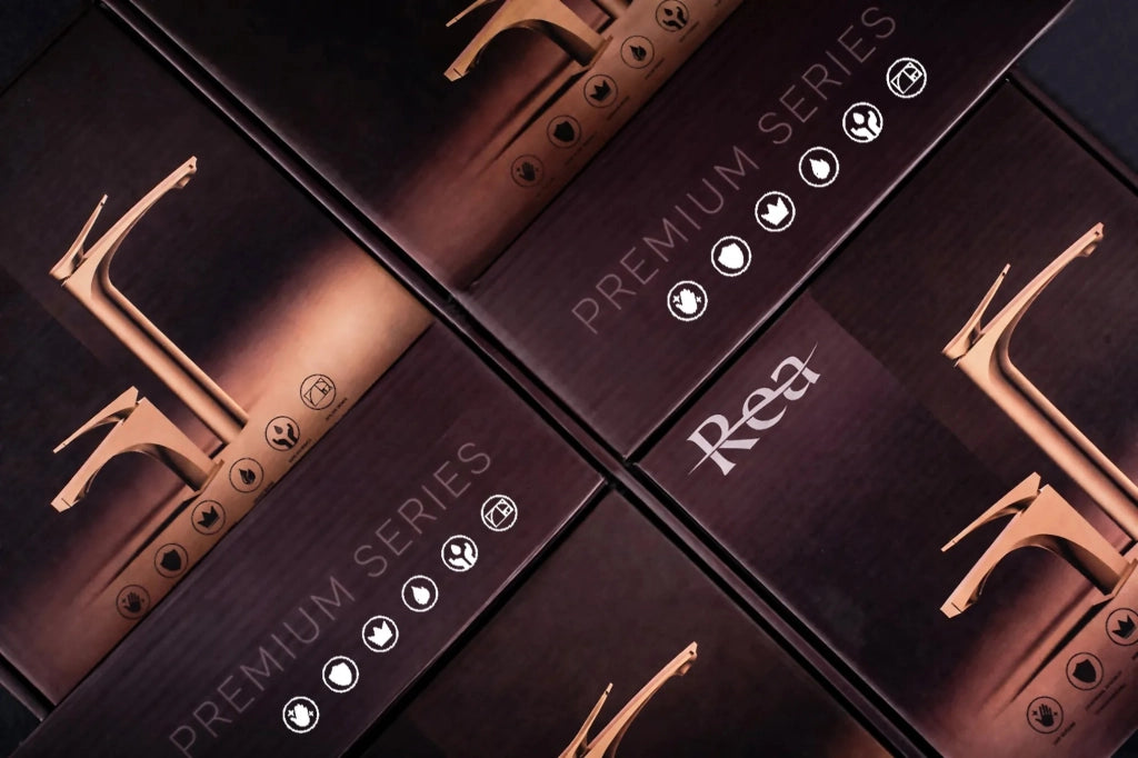 Rubinetto Da Parete Premium Rea Joe Brush Gold