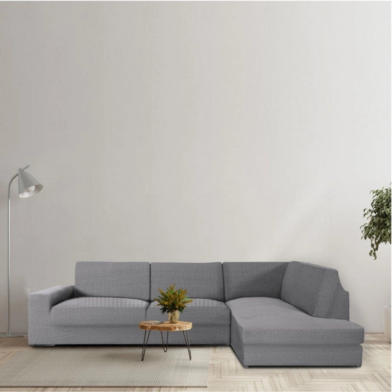 Copridivano Jaz angolare destro grigio 350-500
