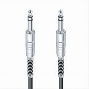 Trade Shop - Cavo Collegamento 2 Jack Da 6.5mm 5metri Cavetto Microfono Audio Stereo Jjack-08 -