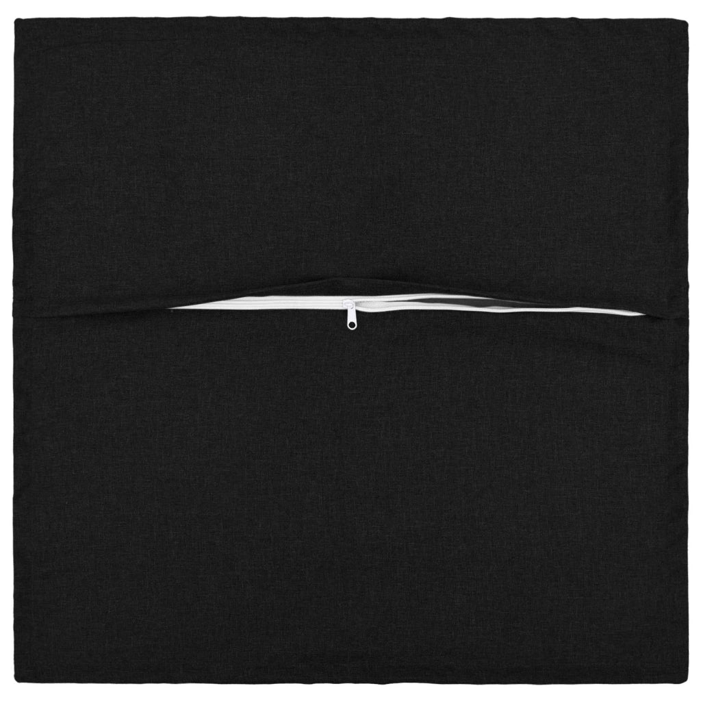 Federa 2 pcs HOUTEN Nero 30 x 30 cm Lino 915737