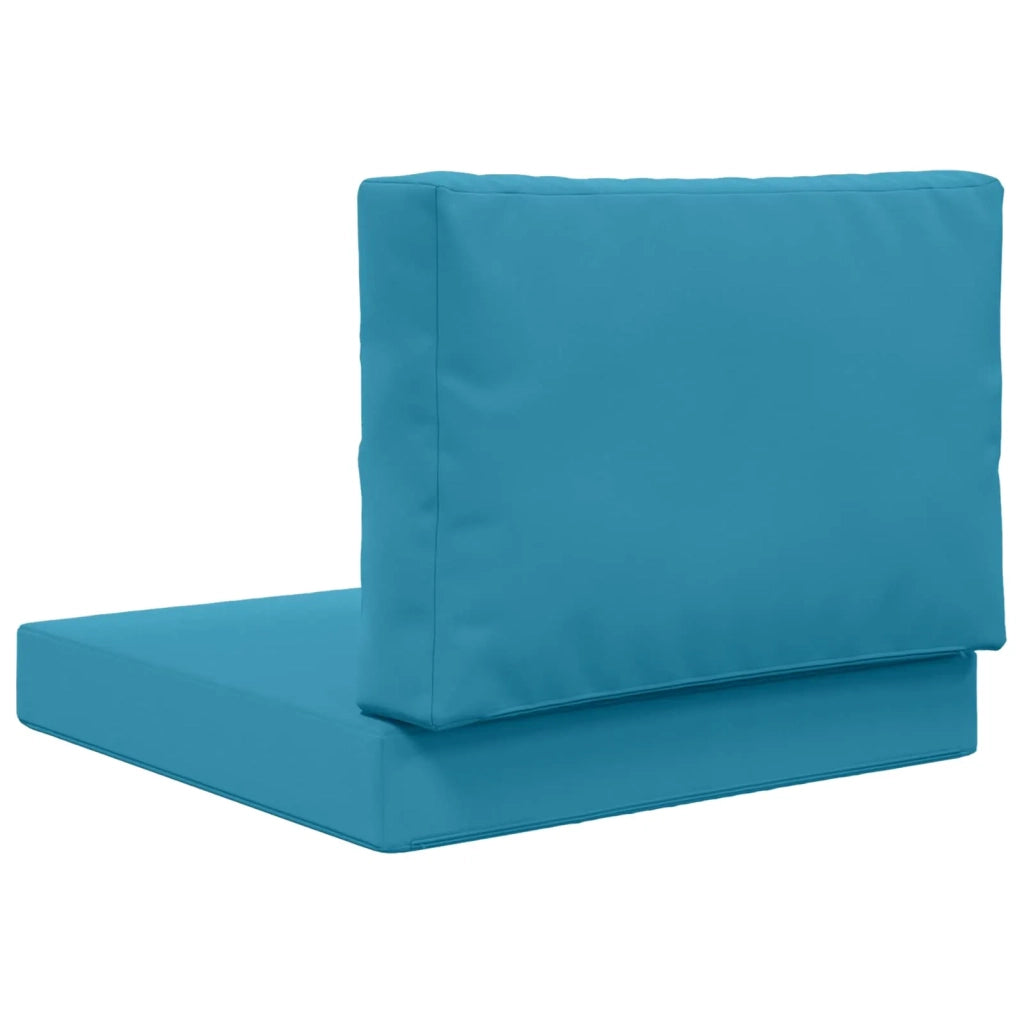 Cuscino per divano da esterno 2 pcs Blu Reale Poliestere 900720