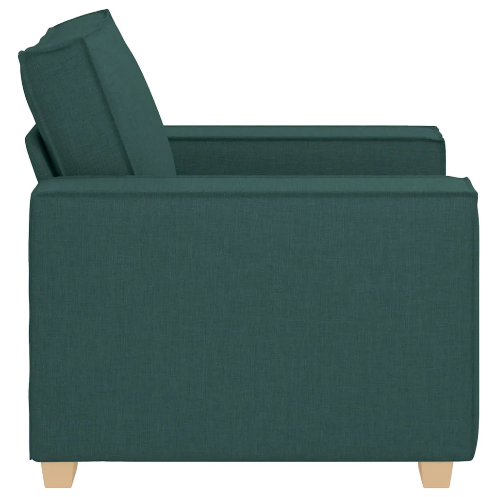 Poltrona Divano Verde Scuro 100x78x84 cm Tessuto 4104965