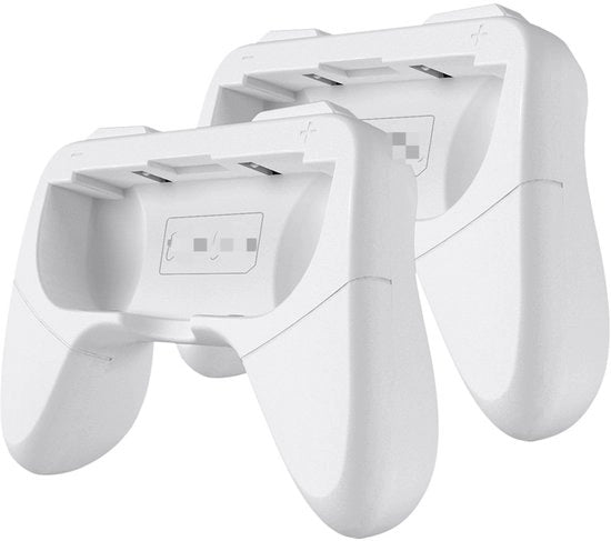 Adatto per Switch-handgreepset, adatto per Switch Joy-Con-controller, adatto per Switch-controller, gamegreep, handgreep, standaard, bianco