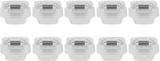 Accessori di ricambio in plastica trasparente per veicoli E46/E90/E91/E92/E93 - 10 pezzi - Alta qualità e durata