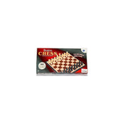 Trade Shop - Set Di Scacchi Small 7x3.5 " Magnetico Pezzi Scatola Di Plastica Educativo -
