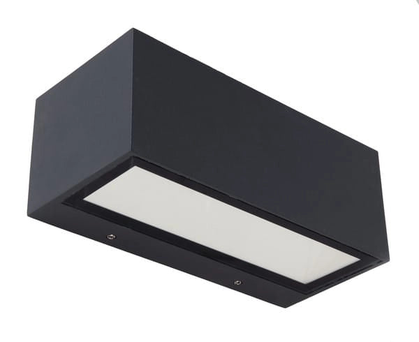 Applique esterno LED 20W Gemini antracite IP54 Lutec