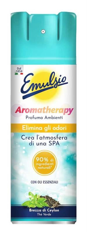EMULSIO DEODORANTE SPRAY AROMATHERAPY PROFUMAZIONE MUGHETTO E GELSOMINO DA 350 ML